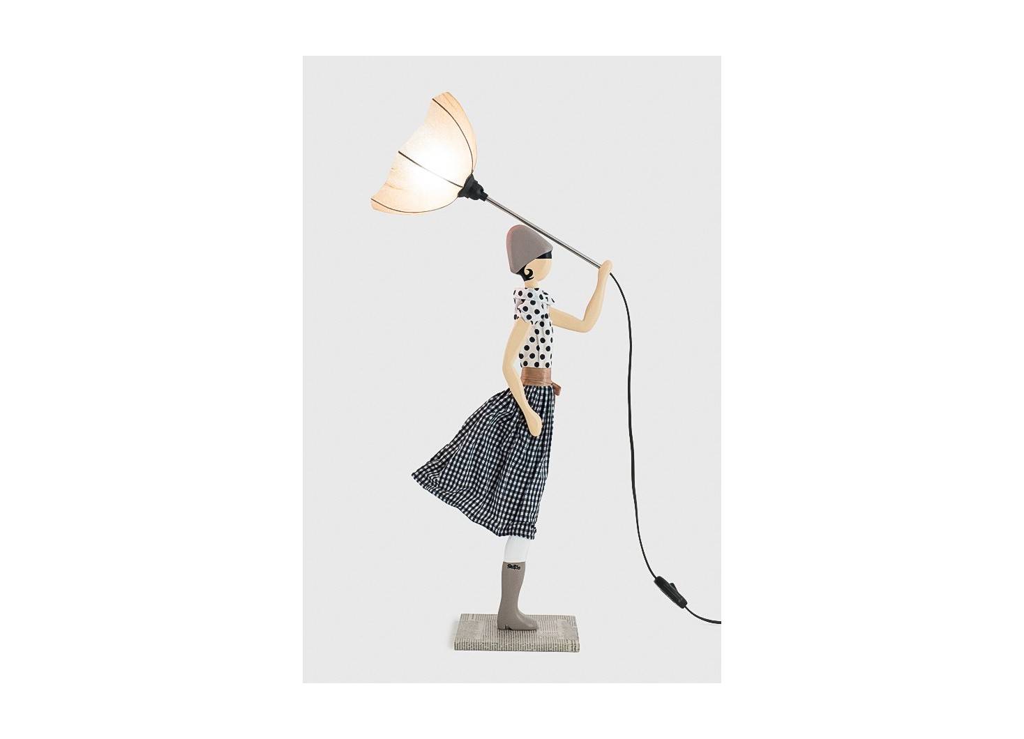 Lampe Jean Marie - fille au parapluie