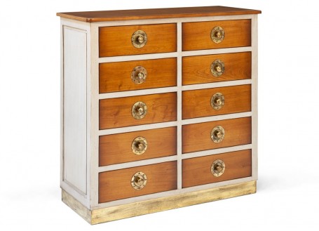 Felix Monge America's Cup cabinet 10 drawers - beige