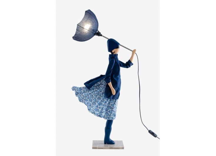 Lampe femme au parapluie - Nami