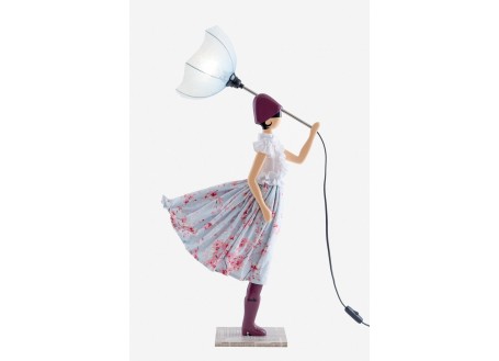 Lampe femme au parapluie - Frabala