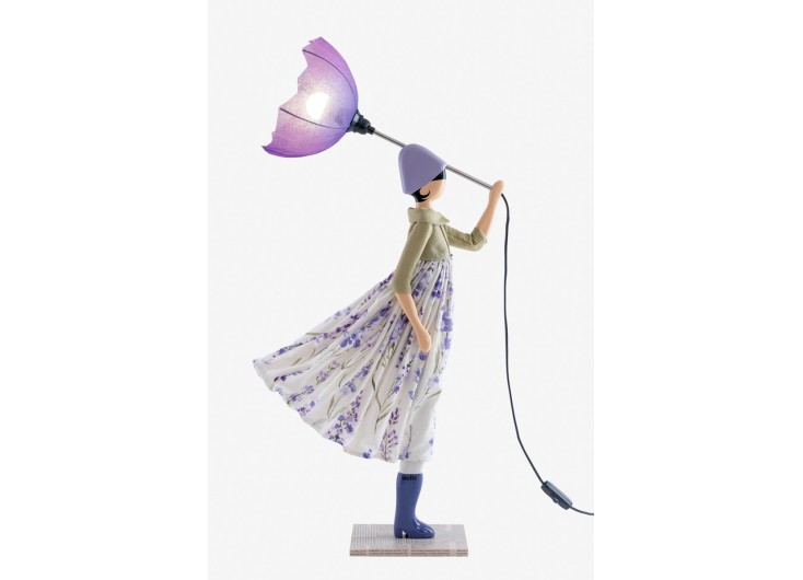 Lampe femme au parapluie - Rosemary