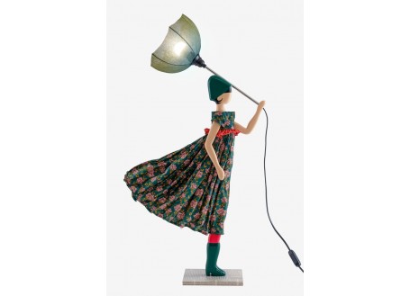 Umbrella lady lamp - Margarita