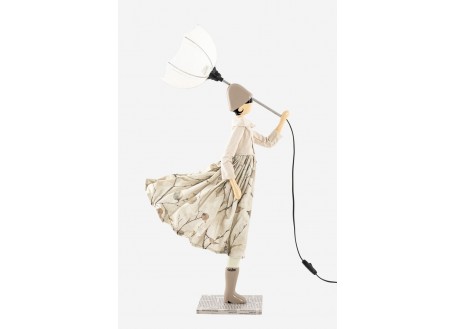 Lampe femme au parapluie - Choulia