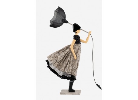 Lampe femme au parapluie - Lyra