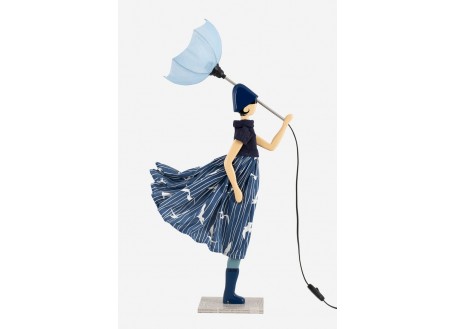 Lampe femme au parapluie - Larry