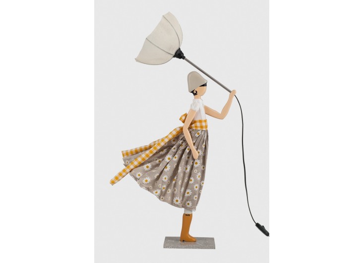 Lampe Margarita - fille au parapluie