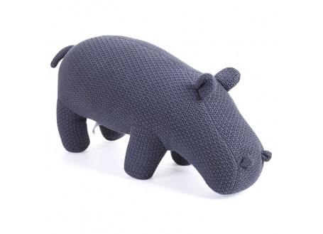 Mini grey hippopotamus