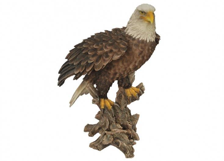 Statue d'aigle en résine, œuvre d'art moderne, Sculptures d'aigle pour  café
