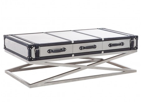 Table basse Kana en aluminium 