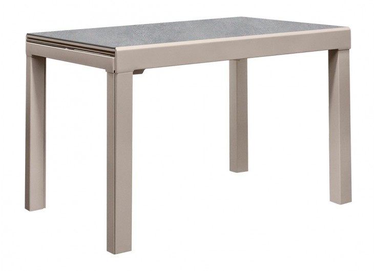 Table extensible en céramique - Finition grise